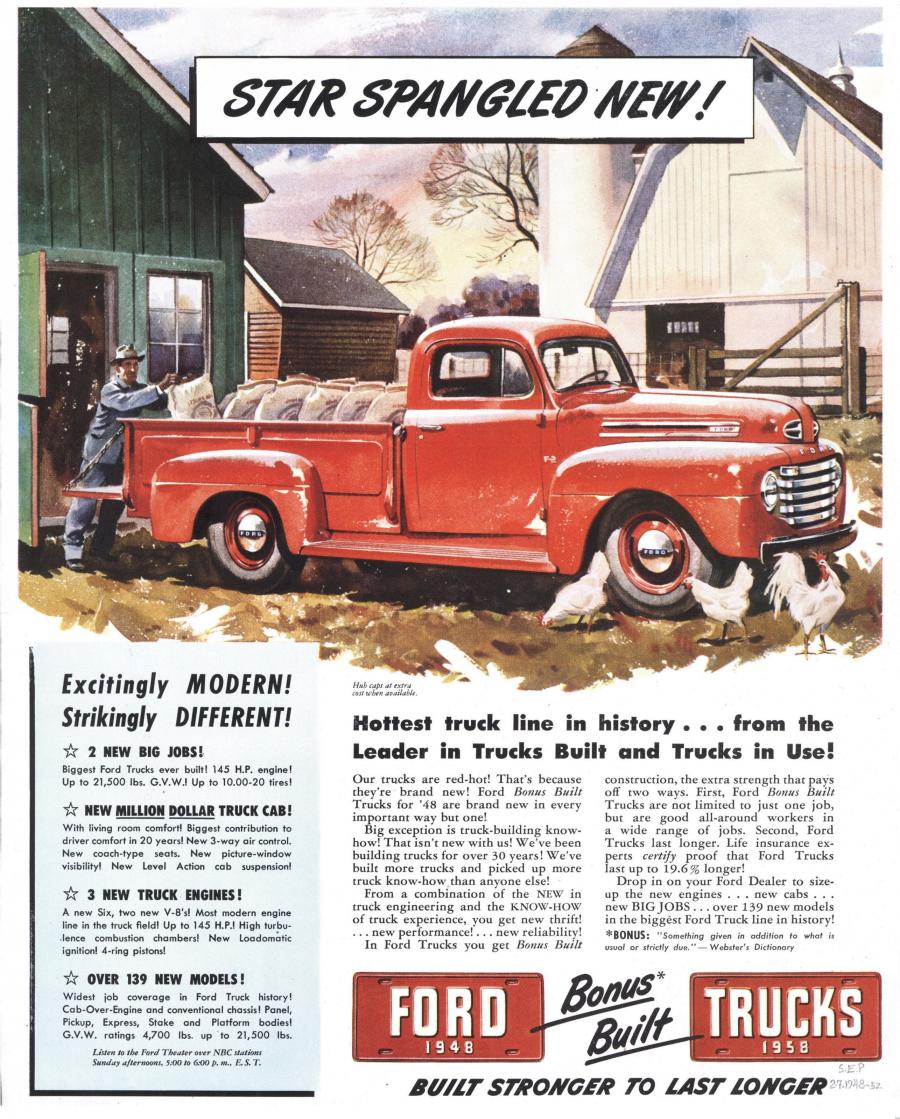  Ford F-1 Pickup Truck 1948 года  (фото 25 из 33)